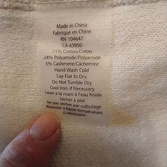 Kinross Cashmere Blend Cardigan - Picture 7 of 7